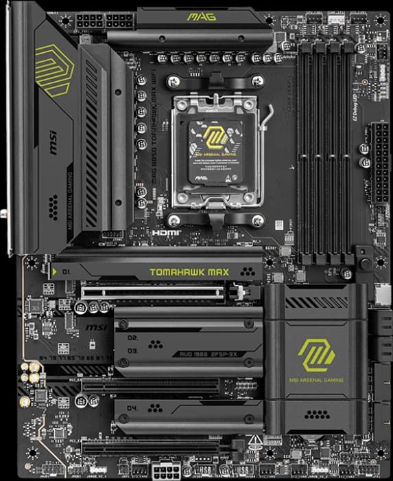 مادربرد MSI مدل MAG B850 TOMAHAWK MAX WIFI