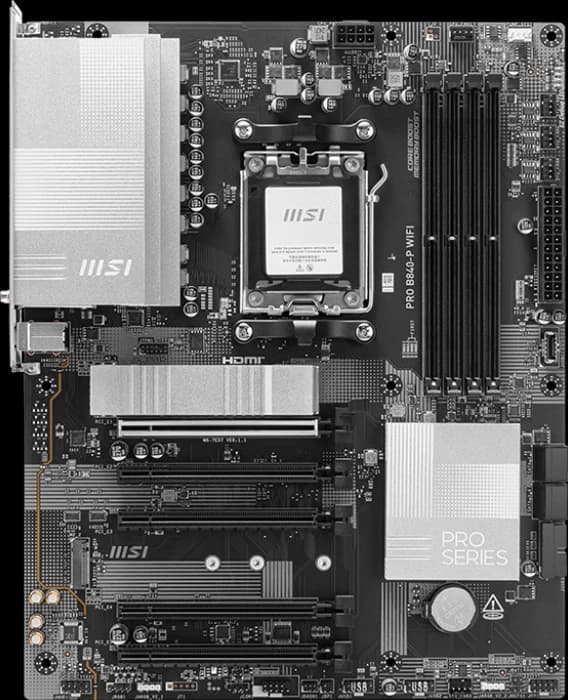 مادربرد MSI مدل PRO B840-P WIFI