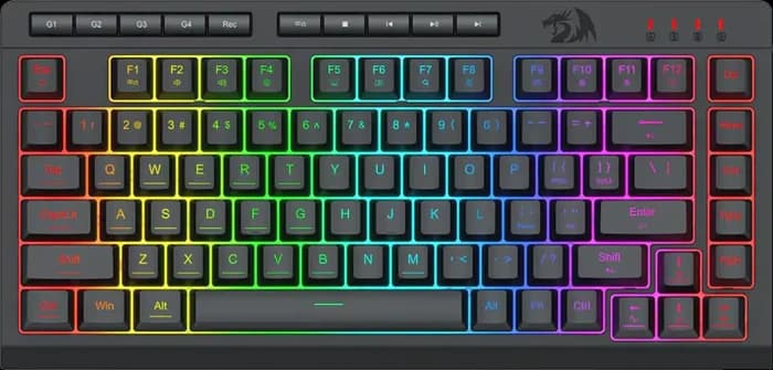 کیبورد گیمینگ بی سیم Redragon مدل CRESCENT K524 Pro RGB