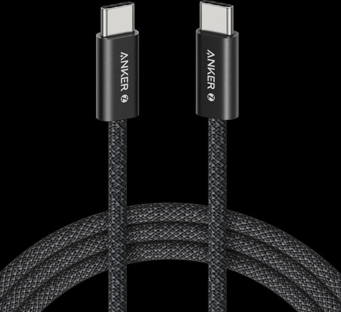 کابل شارژر 1.8 متری USB-C به USB-C انکر مدل ZOLO A8060H12