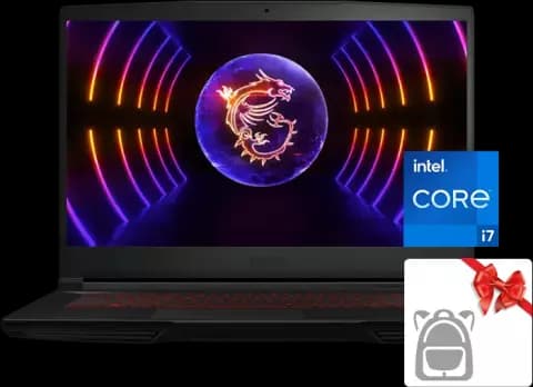 لپ تاپ گیمینگ 15.6 اینچ MSI مدل Thin GF63 12VE