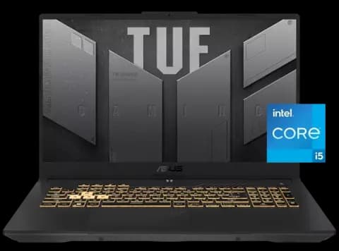 لپ تاپ گیمینگ 17.3 اینچ Asus مدل TUF Gaming F17 FX707ZC - HX052W
