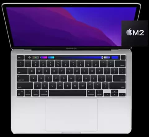 لپ تاپ 13.3 اینچ Apple مدل MacBook Pro 2022 MNEP3 با تاچ بار