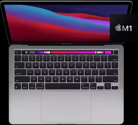 لپ تاپ 13.3 اینچ Apple مدل MacBook Pro 2020 MYD92 با تاچ بار