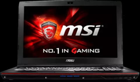 لپ تاپ 15.6اینچی MSI GAMING مدل GP62 6QF