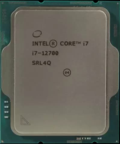 پردازنده  Intel مدل Core i7 12700