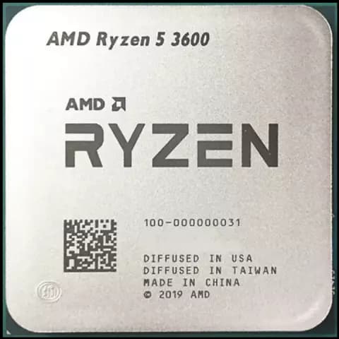 پردازنده  AMD مدل Ryzen 5 3600