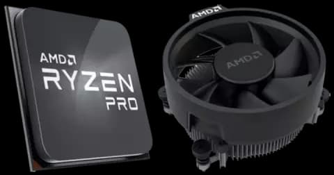 پردازنده AMD مدل Ryzen 5 Pro 4650G همراه با فن