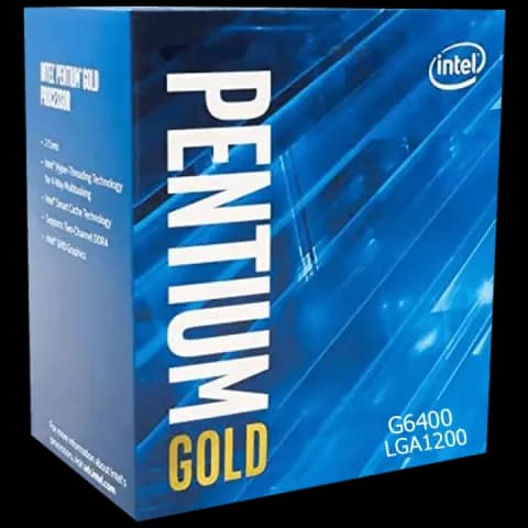 پردازنده  Intel مدل Pentium Gold G6400