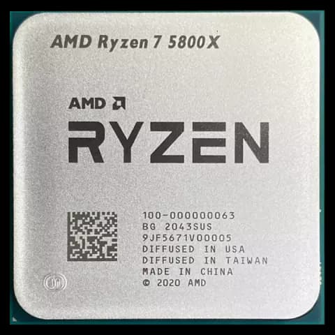 پردازنده  AMD مدل Ryzen 7 5800X