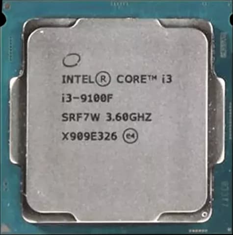 پردازنده  Intel مدل Core i3 9100F