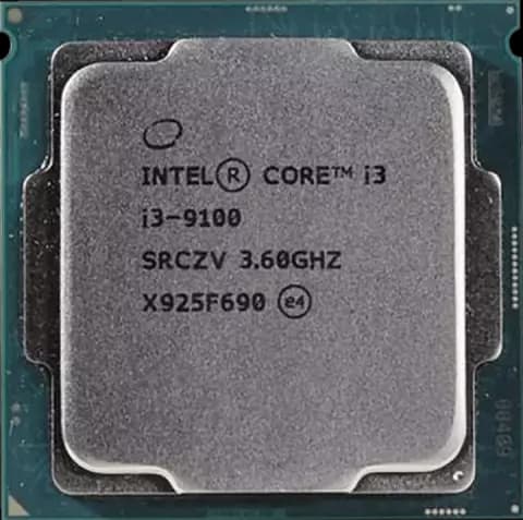 پردازنده  Intel مدل Core i3 9100