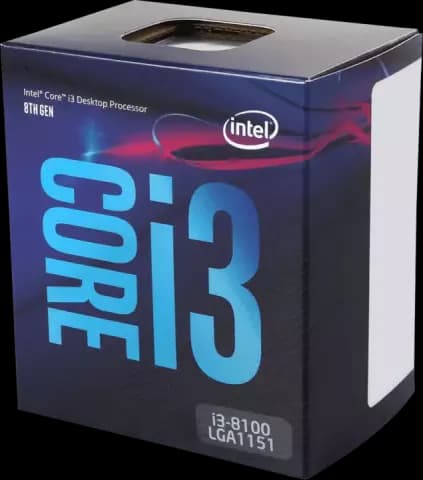 پردازنده 3.6گیگاهرتز Intel مدل CORE i3 8100