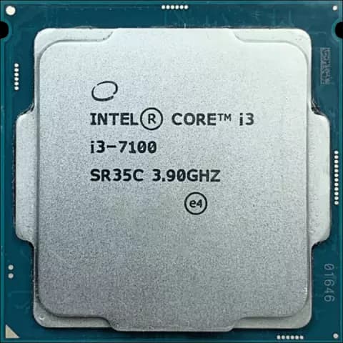 پردازنده Intel مدل Core i3 7100