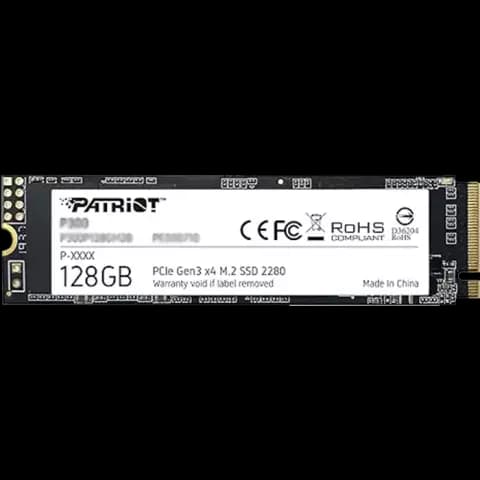 حافظه SSD اینترنال 128 گیگابایت Patriot مدل  P300 Nvme M.2