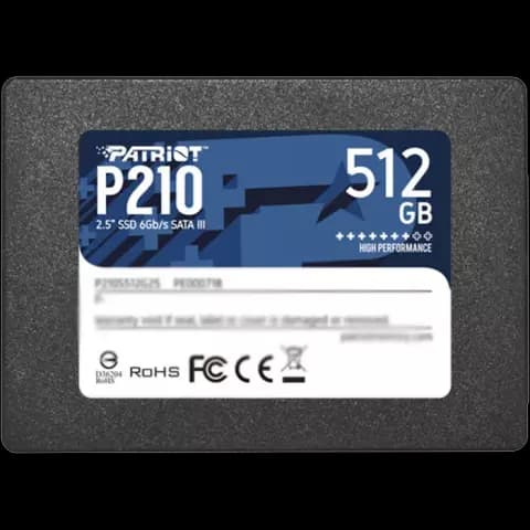 حافظه SSD اینترنال 512 گیگابایت Patriot مدل  P210