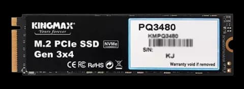 حافظه SSD اینترنال 128 گیگابایت Kingmax مدل  PQ3480 NVMe M.2