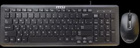 کیبورد و موس سیمی MSI