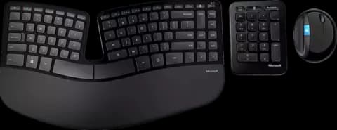 کیبورد و موس بی سیم MICROSOFT مدل SCULPT ERGONOMIC DESKTOP