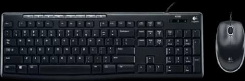 کیبورد و موس سیمی Logitech مدل MK200