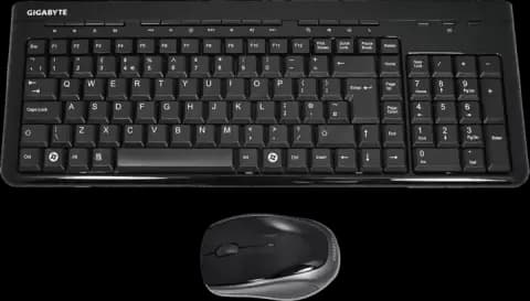 کیبورد و موس بیسیم Gigabyte مدل KM7580