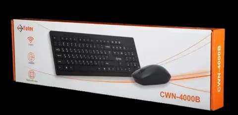 کیبورد و موس بی سیم Fater مدل CWN-4000B