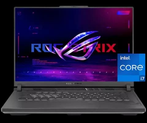 لپ تاپ گیمینگ 16 اینچ Asus مدل ROG Strix G16 G614JV-N3514 (Core i7-13650HX-16GB-1TB SSD-RTX4060-WUXGA-Backlight)