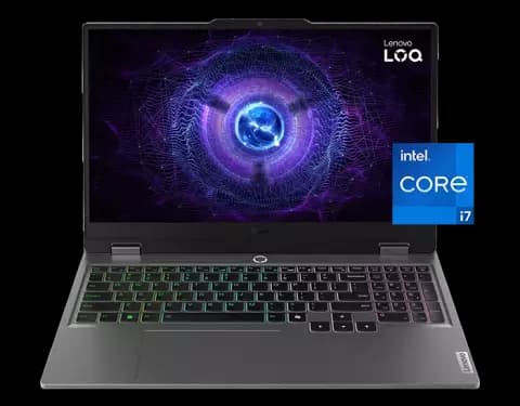 لپ تاپ گیمینگ 15.6 اینچ Lenovo مدل LOQ 15IRX9 (i7 13650HX-16GB-512GB SSD-RTX4050-FHD-Backlight)