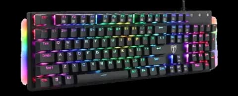 کیبورد سیمی گیمینگ T-DAGGER مدل Frigate T-TGK306 با سوییچ‌ قرمز