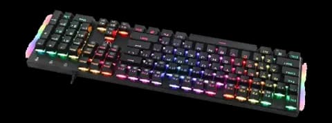 کیبورد سیمی گیمینگ T-DAGGER مدل Frigate T-TGK306 با سوییچ‌ قرمز
