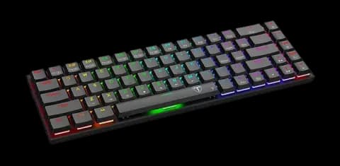 کیبورد سیمی گیمینگ T-DAGGER مدل Kiva T-TGK322 با سوییچ آبی