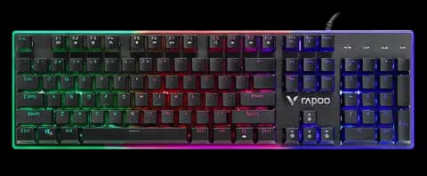 کیبورد سیمی گیمینگ Rapoo مدل V52PRO