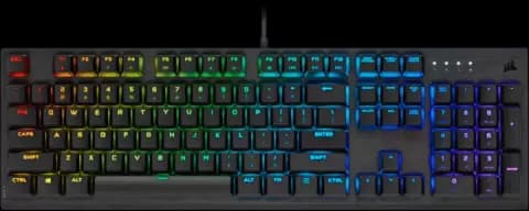 کیبورد سیمی گیمینگ Corsair مدل K60 RGB PRO Low Profile