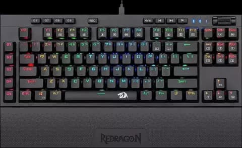 کیبورد سیمی گیمینگ Redragon مدل Broadsword K588 RGB
