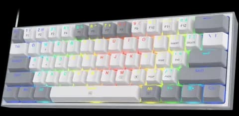 کیبورد سیمی Redragon مدل FIZZ K617-RGB با سوییچ قرمز