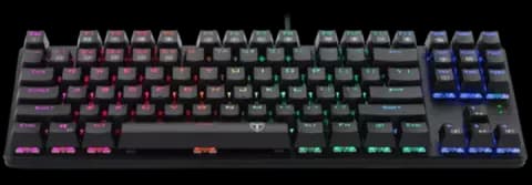 کیبورد سیمی گیمینگ T-Dagger مدل Bora T-TGK315 با سوییچ آبی