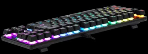 کیبورد سیمی گیمینگ T-Dagger مدل Bora T-TGK315 با سوییچ آبی