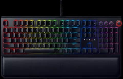 کیبورد سیمی گیمینگ Razer مدل BlackWidow Elite با سوییچ نارنجی