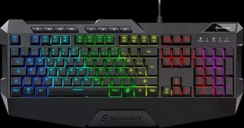 کیبورد سیمی Sharkoon مدل GAMING SKILLER  SGK4 