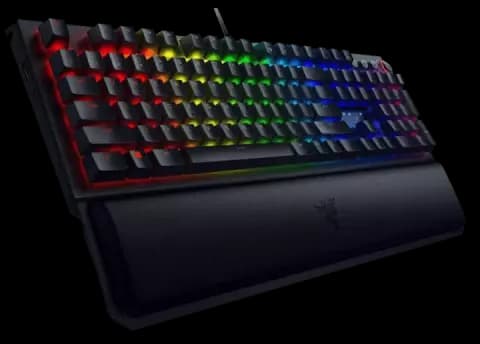 کیبورد سیمی گیمینگ Razer مدل BlackWidow Elite با سوییچ زرد