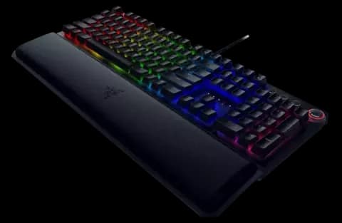 کیبورد سیمی گیمینگ Razer مدل BlackWidow Elite با سوییچ زرد