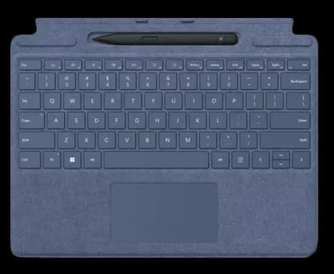 کیبورد Microsoft مدل Surface Pro Signature به همراه قلم Slim Pen 2