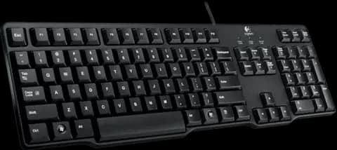 کیبورد سیمی Logitech مدل K100