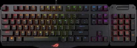  کیبورد سیمی ASUS مدل GAMING ROG CLAYMORE RGB با سوییچ قرمز