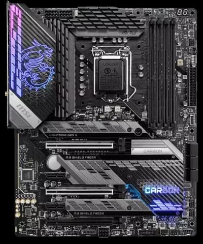 مادربرد  MSI مدل MPG Z590 GAMING CARBON WIFI