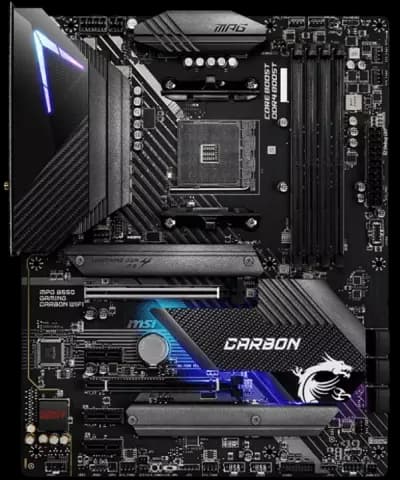 مادربرد  MSI مدل MPG B550 GAMING CARBON WIFI