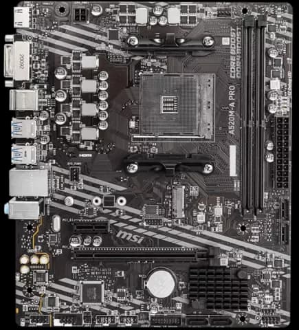 مادربرد  MSI مدل  A520M-A PRO