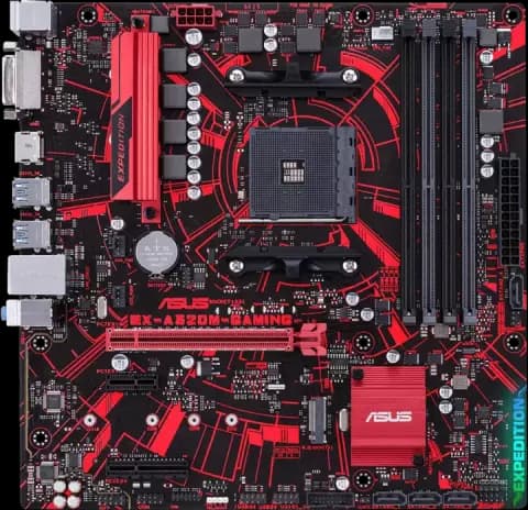 مادربرد Asus DDR4 مدل EX-A320M-GAMING
