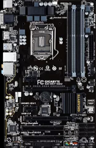 مادربرد Gigabyte DDR3 مدل GA-H97-HD3 REV. 1.1