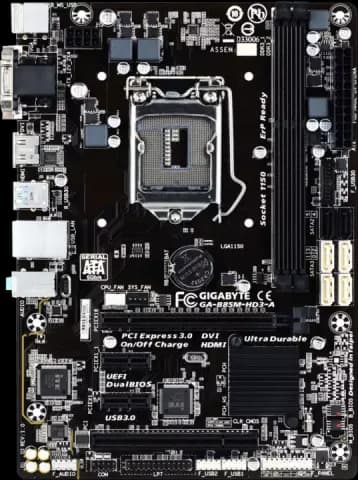 مادربرد Gigabyte DDR3 مدل GA-B85-HD3-A (rev. 1.0)